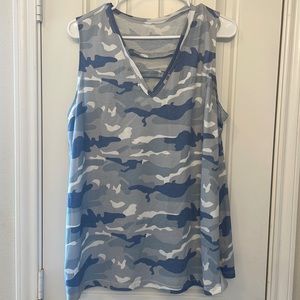 Woman’s camo tank